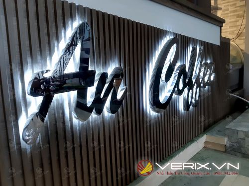 Gia công chữ nổi inox tại hải dương